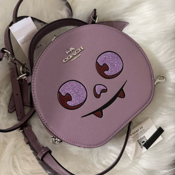👻 Coach Canteen Crossbody Bag With Halloween Bat - Picture 10 of 13